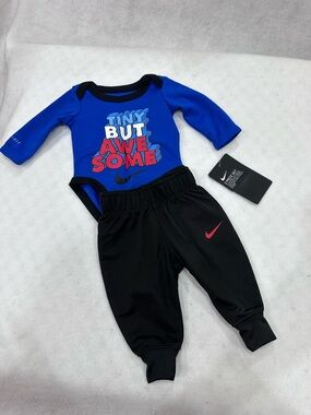 Nike Infant Bodysuit and Track Pants Set